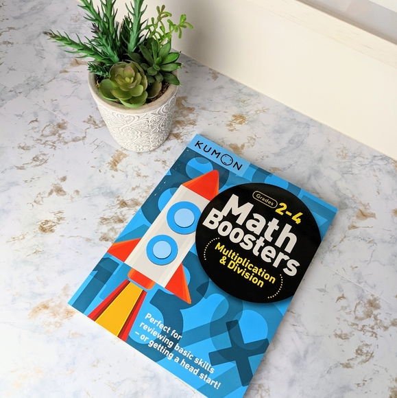 Kumon Other - NWT Kumon Math Boosters Multiplication and Division